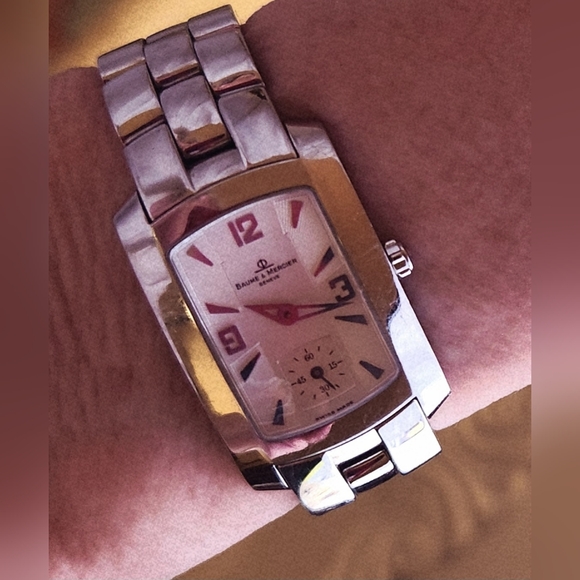 BAUME & MERCIER 2001 Hampton Milleis Cad Argent MOA08013 Timepiece Luxury Watch - Picture 8 of 16